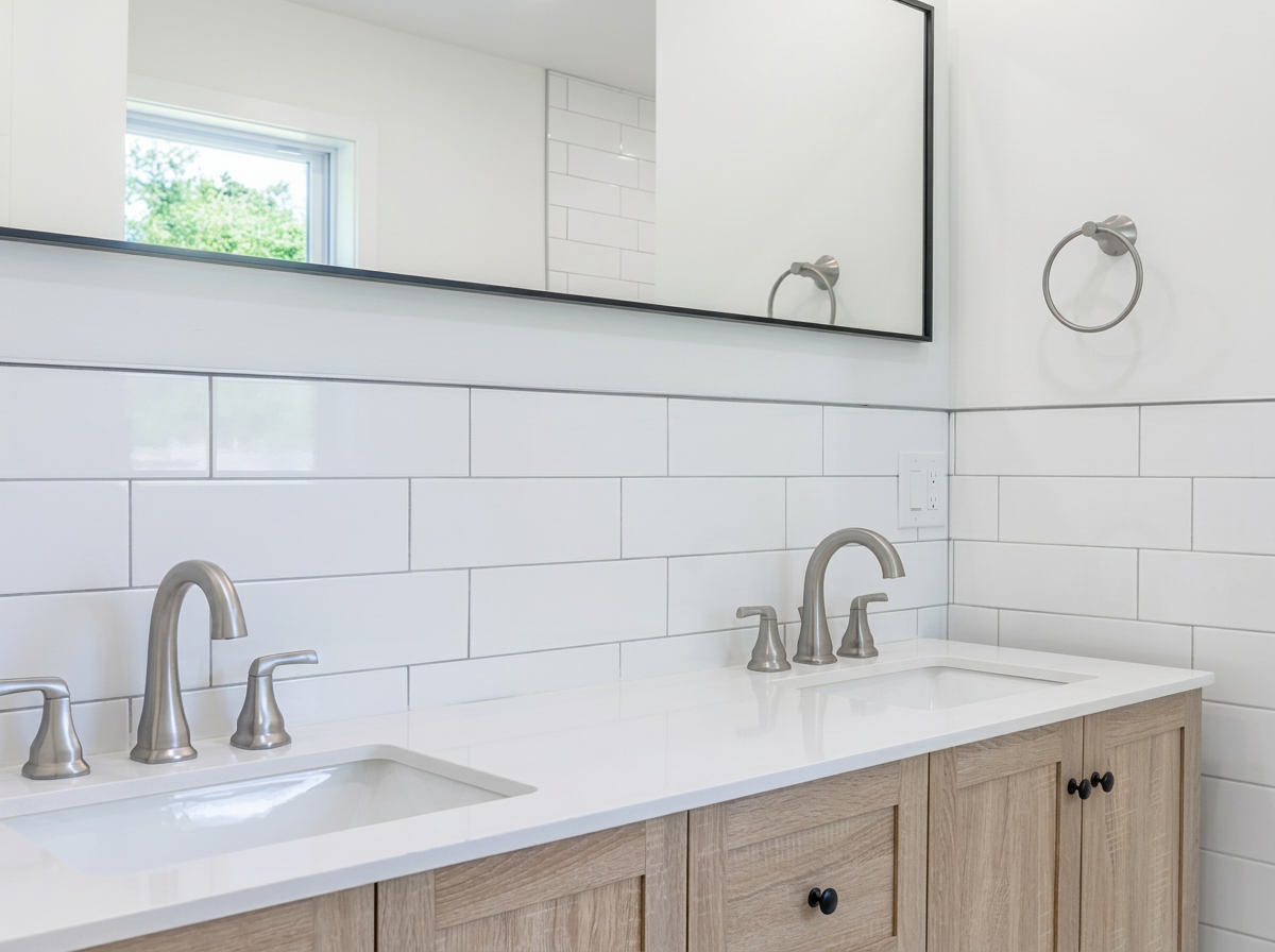 Double vanity bathroom